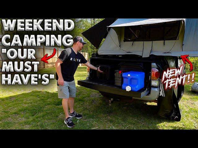 My FULL Camping Setup + The NEW CVT Rooftop Tent!! Detailed Walkthrough! ️