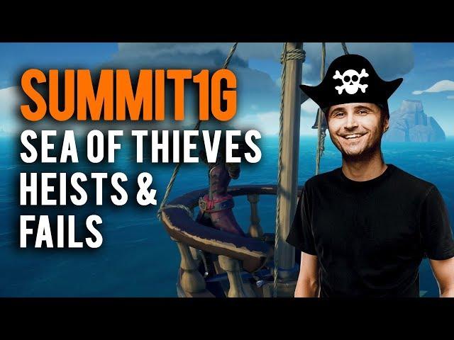 Sea of Thieves | Summit1G sneaking onto enemy ships and funny fails compilation