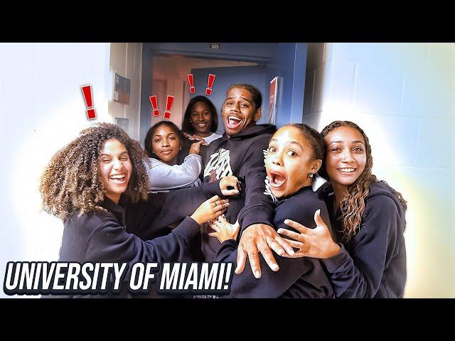 Pulling Up To College Girls Dorms Uninvited! * U MIAMI *