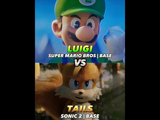 Luigi Vs Tails | #edit #mario #vs #sonic #shorts #fyp #mariobros #mariomovie #youtubeshorts