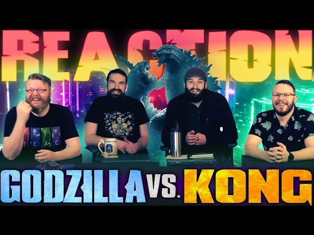 Godzilla vs. Kong – Official Trailer REACTION!!