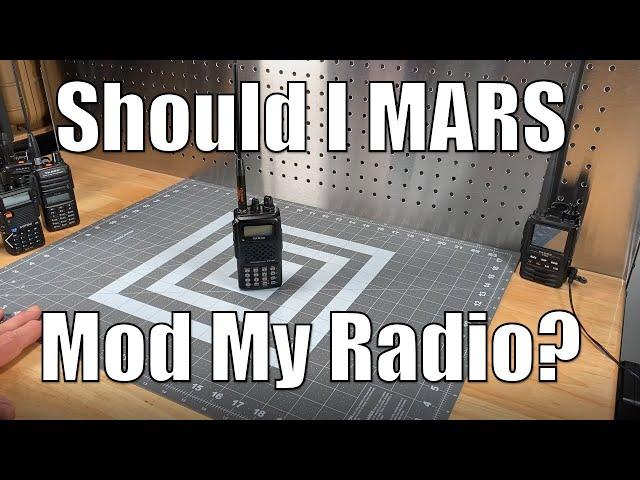 Should I MARS/CAP mod my radio?