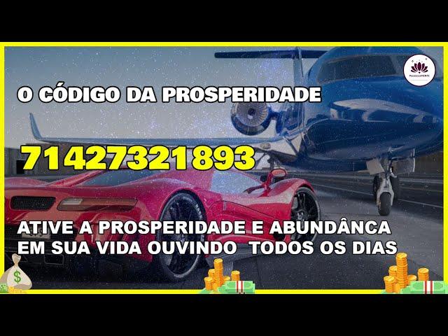 Código de Grabovoi para Atrair PROSPERIDADE E ABUNDÂNCIA FINANCEIRA 71427321893