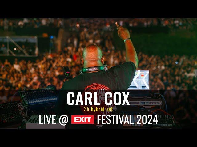EXIT 2024 | Carl Cox hybrid set at mts Dance Arena (FULL SHOW)