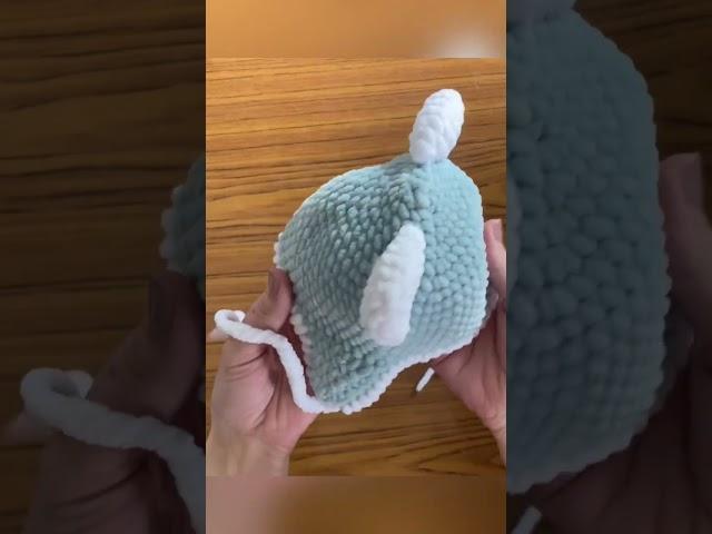 Шапочка и пинетки для новорожденного крючком crochet short #shorts