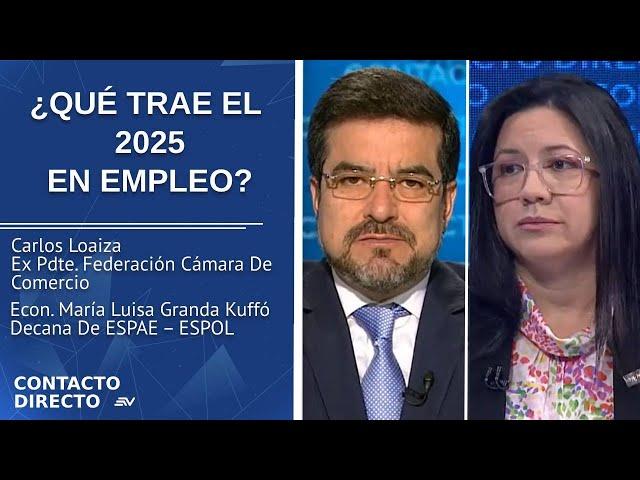 Entrevista con Carlos Loaiza y María Luisa Granda - Empresarios | Contacto Directo | Ecuavisa