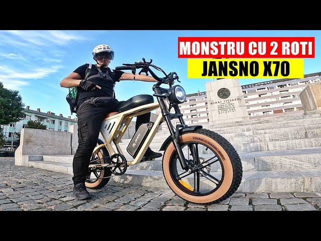 AM BAGAT BESTIA ASTA LA BOLT FOOD - JANSNO X70 EBIKE