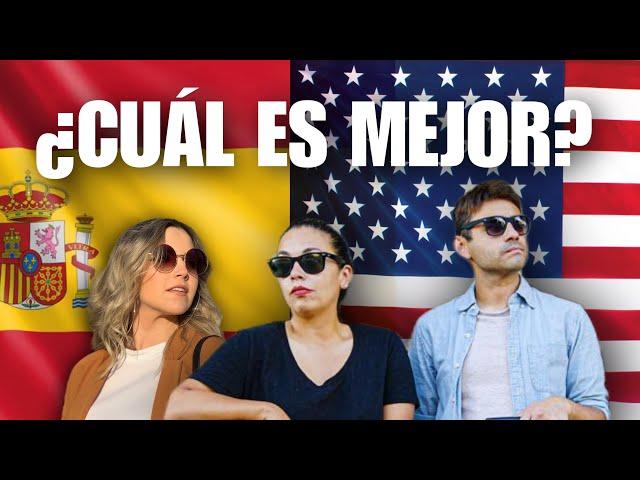 ¿Por qué es mejor vivir en ESPAÑA y NO en ESTADOS UNIDOS? ft. @LaBlueKombi