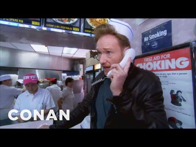 Conan Delivers Chinese Food in NYC | CONAN on TBS