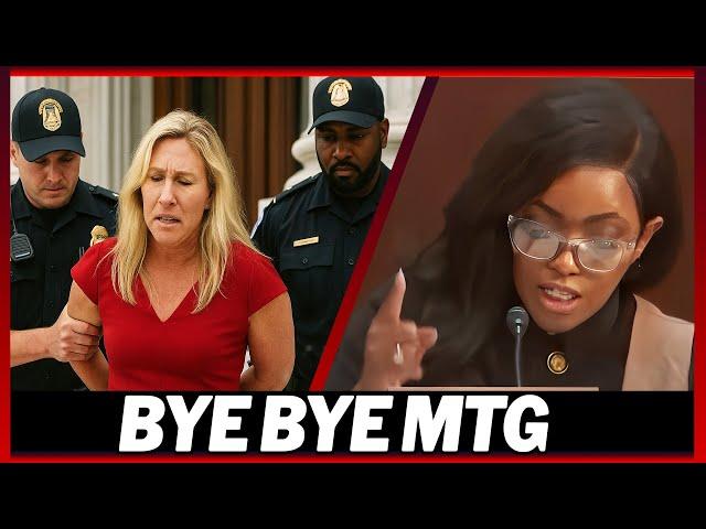 Marjorie Taylor Green CAUGHT as Jasmine Crockett EXPOSES Her Crimes In Congress