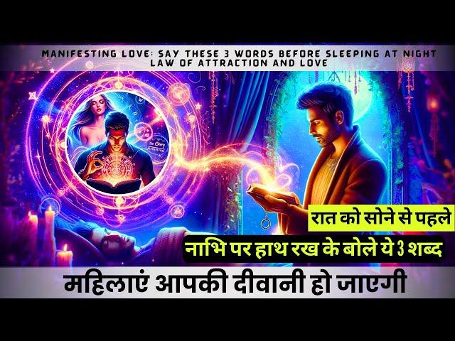 Manifesting Love: रात को सोने से पहले नाभि पर हाथ रख के बोले ये 3 शब्द | Law of Attraction and Love