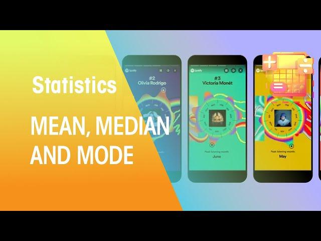 Finding the Mean, Median and Mode | Statistics | Y7 Maths| FuseSchool