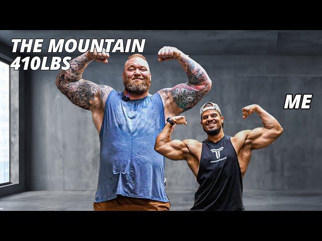 I Trained W/ a Giant  (The Mountain - Halfthor Bjornsson)