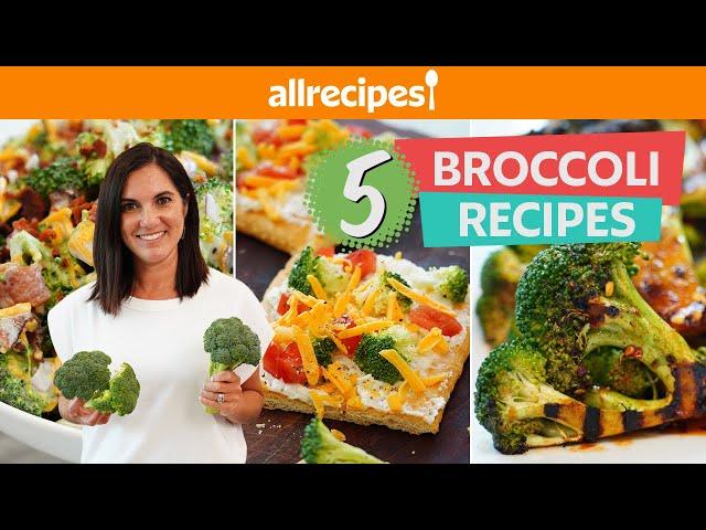 5 Broccoli Recipes That AREN'T Boring  | Broccoli Casserole, Roasted, Grilled, Salad, & more!