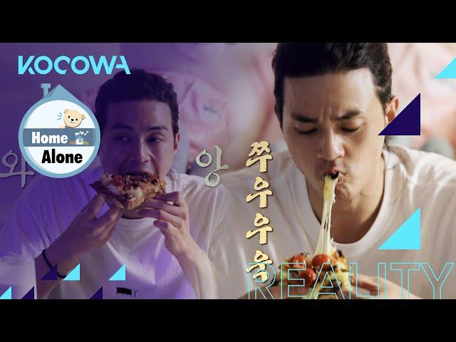 Kim Ji Hoon's fantastic recipe for toast pizza [Home Alone Ep 370]