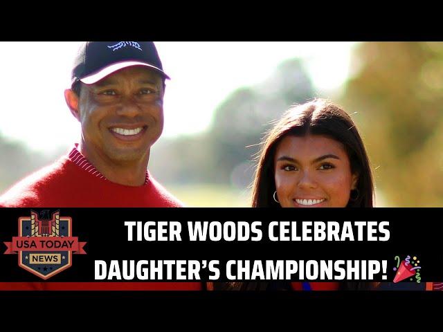 Tiger Woods’ Daughter Leads Team to Historic Soccer Title!  । USA TODAY NEWS