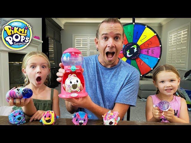 Mystery Wheel Picks Our Ingredients for New Pikmi Pops Squeezeball Maker!