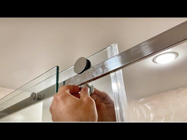 sliding shower INSTALLATION