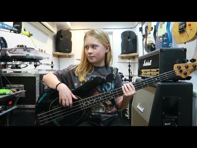 Can't Stop - Red Hot Chili Peppers Bass Cover By 11 Year Old Burt