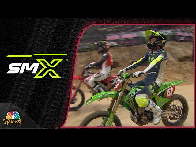 Levi Kitchen the 'one dominant rider' of 250 Supercross Round 12 in St. Louis | Motorsports on NBC