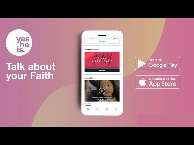 Share Gospel videos online with the yesHEis app!