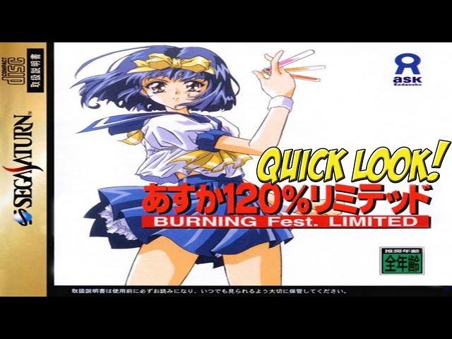 Sega Saturn: 120% Asuka! Burning Fest. Limited - YoVideogames