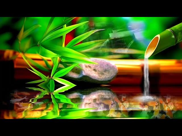 BAMBOO WATER FOUNTATIN,RELAXING MUSIC,SLEEP HEALING,CALM,SPA & YOGA FOR MEDITATION FOR WH 1 HOUR