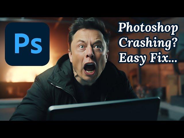 Photoshop Crashing and Freezing Easy Fix! (Full Tutorial)