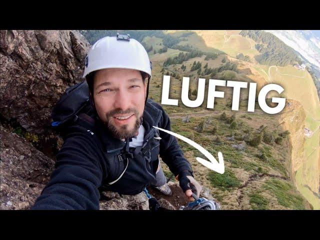 Kitzbüheler Horn Klettersteig C/D - Ausgesetzte Kletterei mit top Panorama