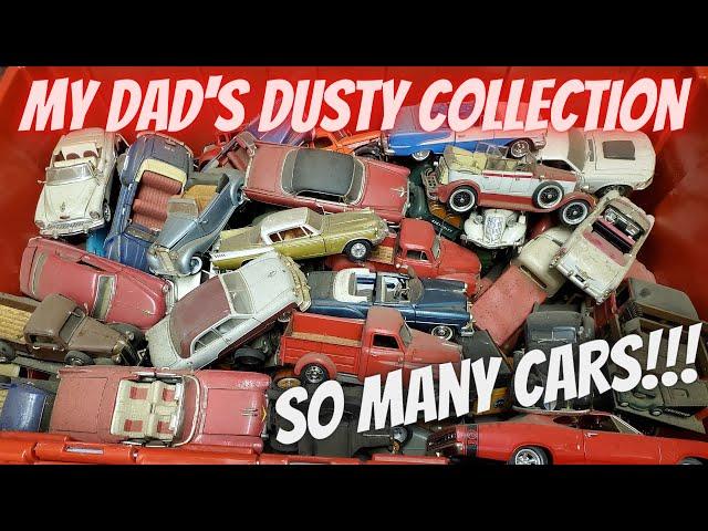 Some things my Dad collected. A load of diecast cars!!