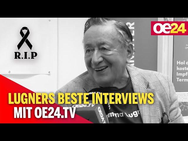 Ruhe in Frieden Richard Lugner: Seine besten Interviews mit oe24.TV