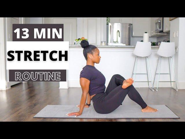 13 min. Full Body Stretch Routine For Tight Muscles| Beginner Friendly