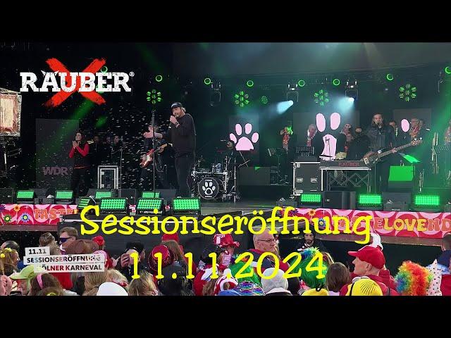 Räuber - Sessionseröffnung Kölner Karneval 11.11.2024