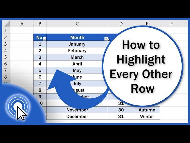 How to Highlight Every Other Row in Excel (Quick and Easy)
