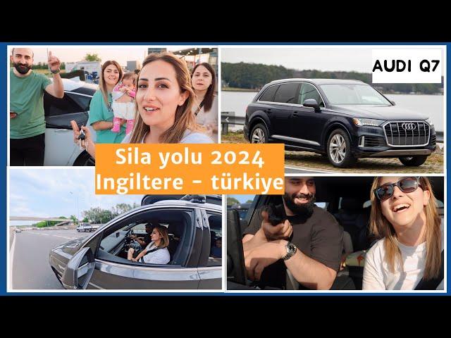 SILA YOLU 2024 󠁧󠁢󠁥󠁮󠁧󠁿 Audi Q7 ile 3 çocukla araba seyahati. Günlükvlog