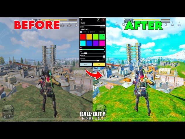 Most Realistic Custom Graphics Settings In COD Mobile  CODM GRAPHICS SETTINGS