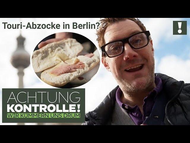 "VERARSCHUNG hoch Hundert!?"  Imbiss-ABZOCKE in BERLIN? | Achtung Kontrolle