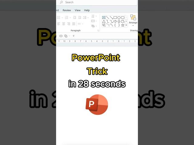 Creative SLIDES in PowerPoint in 28 seconds  #powerpoint #tutorial