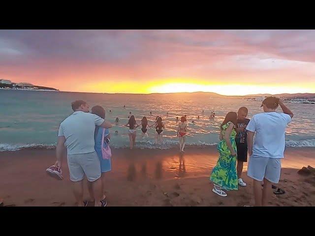 Sunset Swimming | Gelendzhik Summer 2024 - 4k