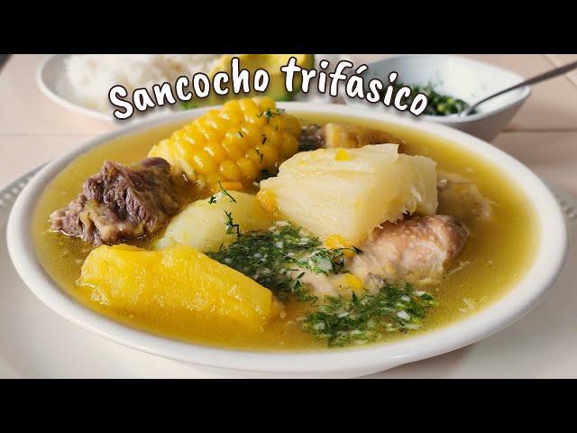 Cómo se hace el SANCOCHO TRIFÁSICO 