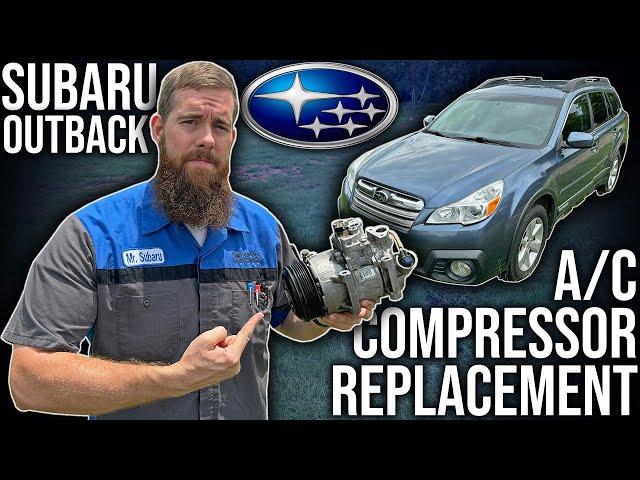 Stop Sweating Over The High Cost Of A/C Repairs! Tackle It Yourself & Save! Subaru Outback A/C!