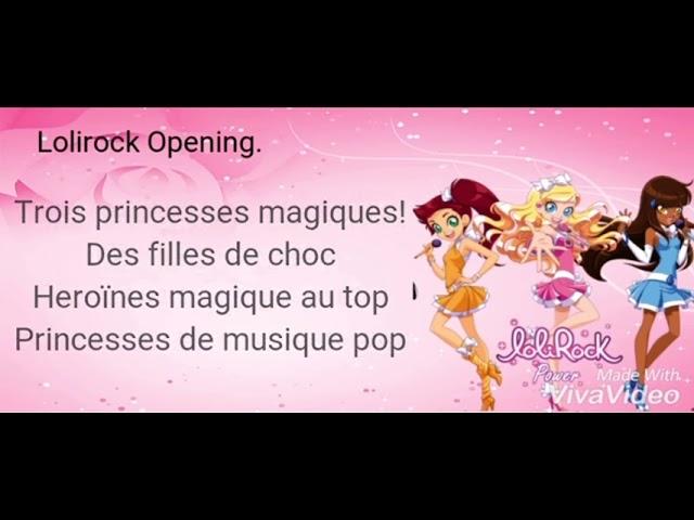 Rêve, idéal lolirock générique paroles  ￼