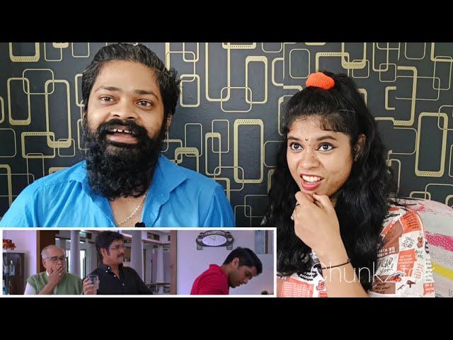 Manam Trio Comedy Scene REACTION | Akkineni Nageswara Rao Nagarjuna Naga Chaitanya Samantha Shriya