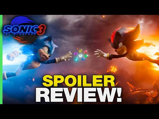 Sonic the Hedgehog 3 SPOILER REVIEW: Post Credits, Easter Eggs, Ending & Secrets You Missed!