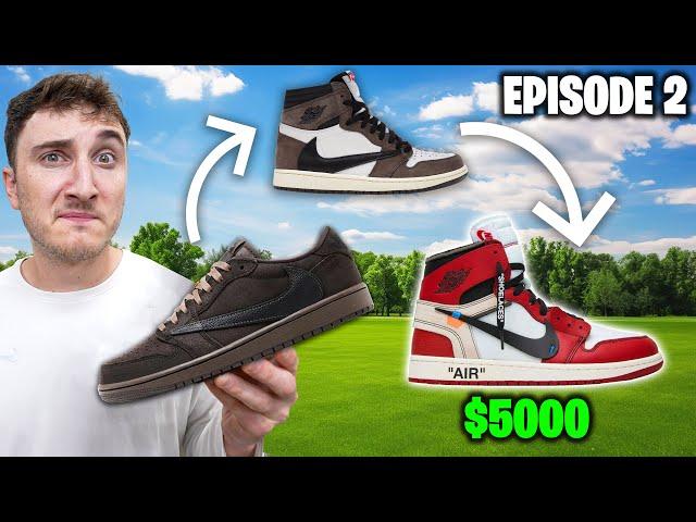 Trading Unreleased Travis Scotts To $5000 Sneakers Pt 2