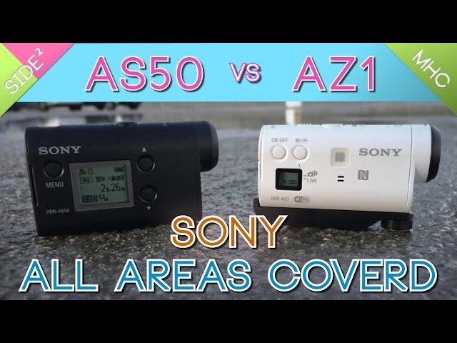 Sony HDR-AS50 vs HDR-AZ1 : All Aspects Comparison