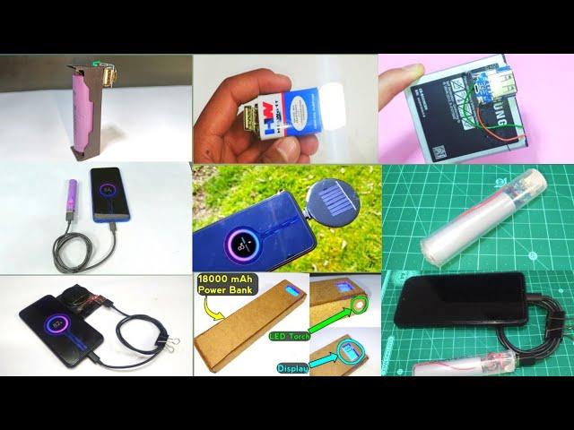 Top 10 DIY Ideas to Make Power Bank at Home || DIY Power Bank || Best Power Bank 2022