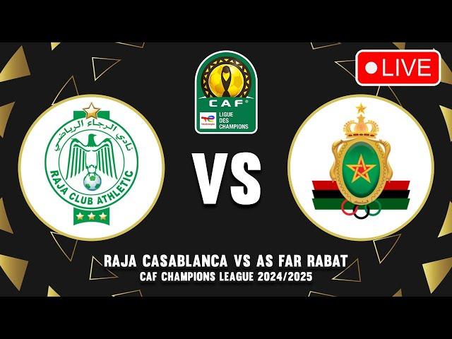  RAJA CASABLANCA VS FAR RABAT CAF CHAMPIONS LEAGUE 2024/2025 PREVIEW & PREDICTIONS