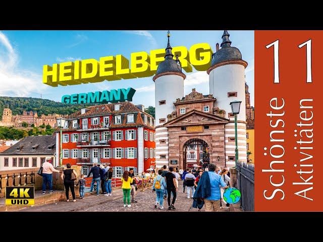 Heidelberg - 11 Schönste Aktivitäten in Heidelberg in einer halbe Stunde - Deutsche Version