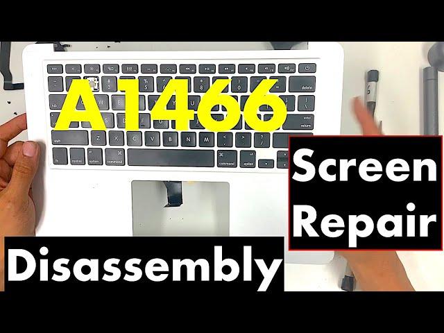 [OpenMyLaptop] MacBook Air A1466 Screen Replacement | Disassembly